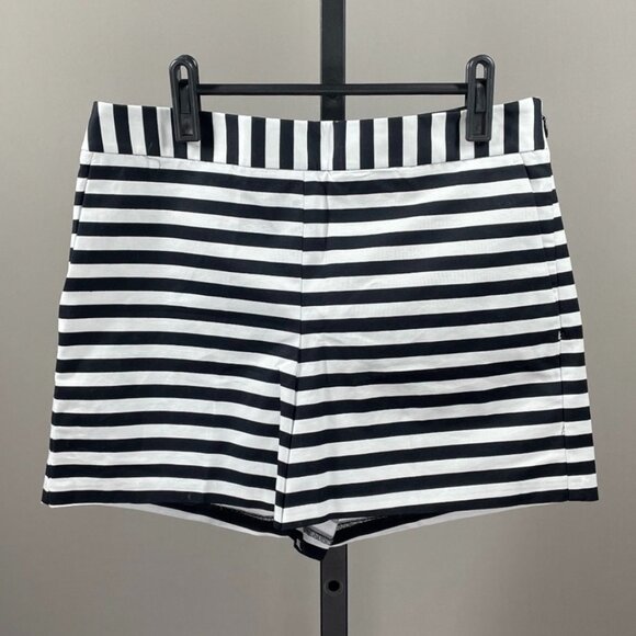 Express High Waist Black & White Shorts - Picture 1 of 4